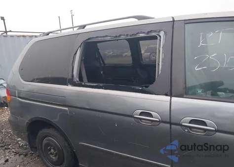 2002 Honda Odyssey Ex-L z USA, uszkodzony, nr VIN 5FNRL18022B041968